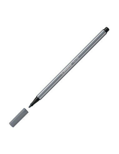  C/10 ROTULADOR STABILO PEN 68 GRIS OSCURO  Nº88 PUNTA 1,0MM 